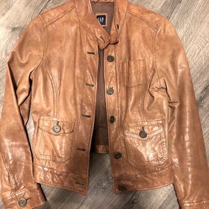 GAP leather jacket